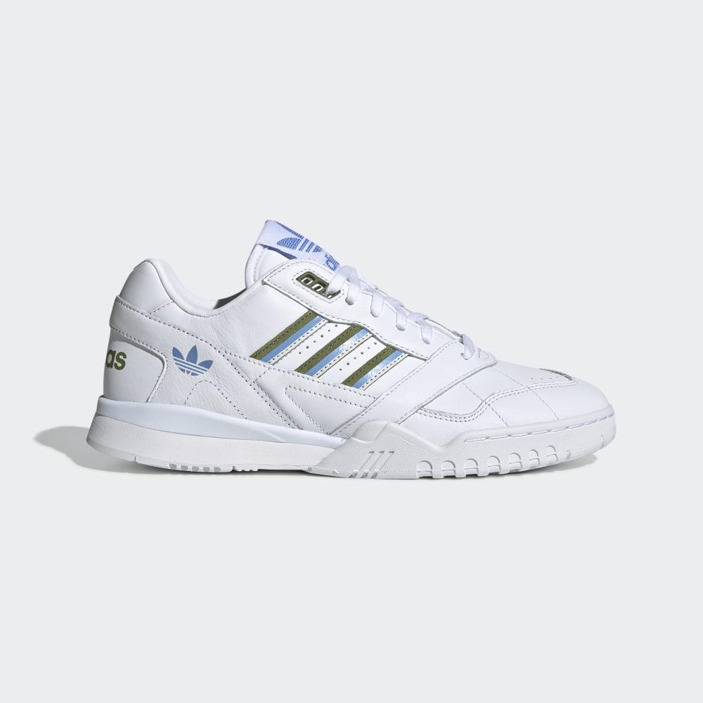 Adidas Women's A.R. Trainers White/Olive/Blue Ireland EE5409